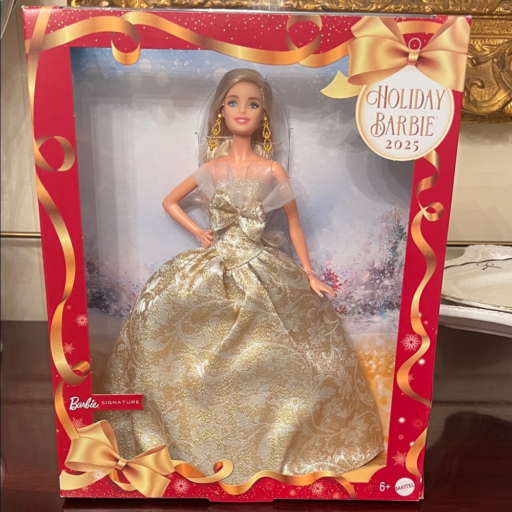 Holiday Barbie 2025 Doll Brand New in Sealed Box